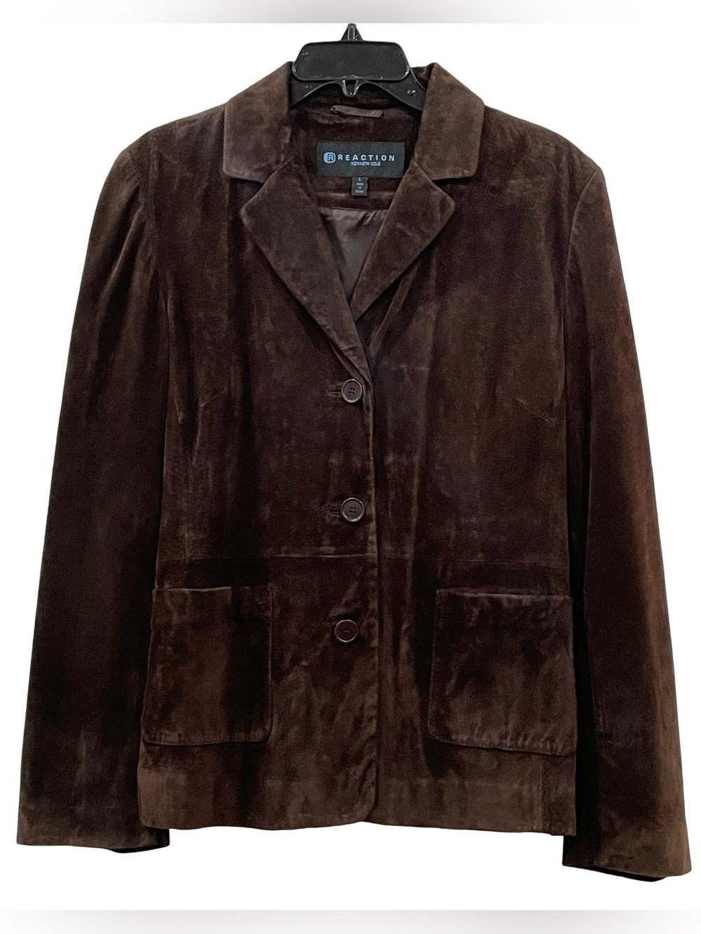 Brown Suede Blazer, Size L